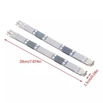 Металлическая внутренняя гибкая рама для кошелька, швейная внутренняя сумка, петли, зажим для доступа к сумке