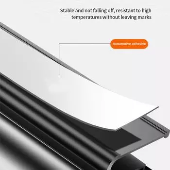 Металлическая временная карта парковки автомобиля Универсальная поворотная табличка с номером телефона Алюминиевые наклейки Парковка Остановка автомобиля Автомобильные аксессуары для укладки чёрный