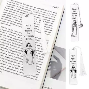 Металлическая закладка из нержавеющей стали, новинка, дизайн, нержавеющая, устойчивая к коррозии, маркер для страниц для скрапбукинга, украшение для закладки B