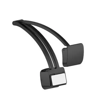 Металлическая застежка пряжки складной ремешок кнопка для Galaxy Watch 5 (черный) К