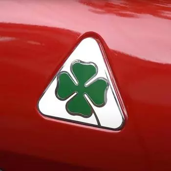 Металлические 3D декоративные наклейки с четырехлистным клевером для автомобиля, автозапчасти, чехол для украшения автомобиля, царапины зелёный