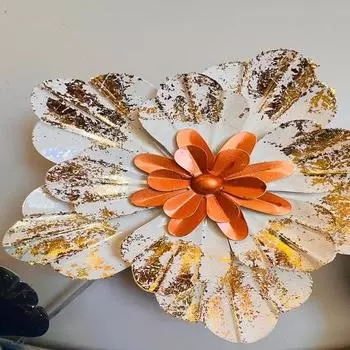 Металлические абстрактные фигурки ручной работы, настенная скульптура, настенное искусство