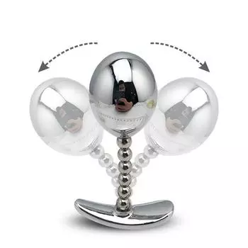 Металлические анальные шарики Анальная и вагинальная пробка Задний суд Болт Взрослая секс-игрушка Секс-игрушки Single Ball