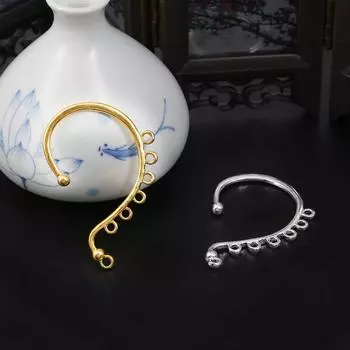 Металлические антикварные подвески для изготовления ювелирных изделий своими руками браслет ожерелье подвески 30x50mm серебряный