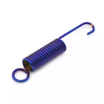 Металлические аксессуары для мотоциклов, возвратная пружина для штатива, пружина для подставки, боковая опора для скутера синий