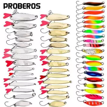 Металлические блестки Приманка Микрообъект Блестки в виде дынных семечек Белые полоски Скрученный рот Окунь Ложеобразная приманка TP030