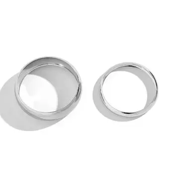 Металлические браслеты-манжеты, дизайн меньшинства, преувеличенный браслет, милый нерегулярный открытый браслет, украшение Silver-Style D