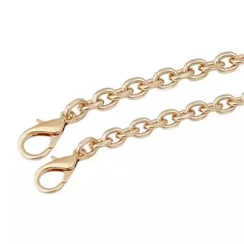 Металлические цепочки для сумок Золото/Серебро/Черный Замена ремня для сумки Металлические плечевые ремни Цепочка для сумки кроссбоди Аксессуары для сумки 1.1m