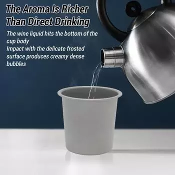 Металлические чашки для кемпинга, кружки, пивная чашка 220 мл, легкая и портативная для путешествий на открытом воздухе 1 PCS