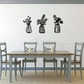 Металлические цветы, настенный декор, элегантная металлическая настенная скульптура для патио или балкона, стильное и долговечное наружное настенное искусство для улучшения светло-зеленый