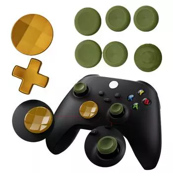 Металлические D-Pad Paddles сменные джойстики для коробки One Controller Series 2 запчасти для ремонта аксессуары сумка B