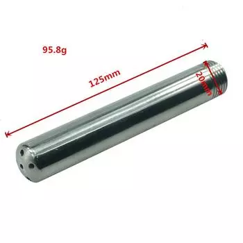 Металлические и нержавеющие стальные анальные и инь-промывочные головки аксессуары устройство для промывания клизмы товары для сексуального здоровья для взрослых Long125mm