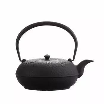 Металлические изделия Nambu Железный чайник Oigen Shinonome Kogiku Прямой огонь, совместимый с IH, сделано в Японии Железный чайник Kogiku Nanbu Oigen Casting 1,0 л H-310