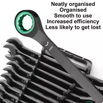 Металлические ключи с трещоткой Ключи с храповым механизмом Гаечные ключи Инструмент Гаечные ключи с открытым зевом Двусторонние ключи Трещотка Миниатюрная шестерня 6