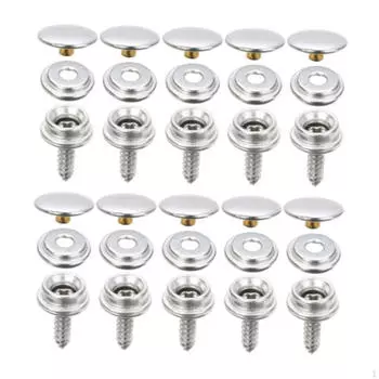 Металлические кнопки-кнопки морского класса «сделай сам» для изготовления джинсовых курток, установочный винт из нержавеющей стали