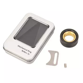 Металлические кольца, игрушка-фиджет, снятие стресса, круглые портативные металлические магнитные кольца, игрушка для ежедневного использования