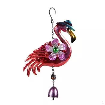 Металлические колокольчики в виде фламинго, Мелоди Белл, Колокольчики для релаксации, Грейс, Памятник любимому человеку Blue Hat