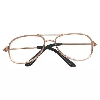 Металлические кукольные очки квадратная оправа очки для питомцев креативные кукольные аксессуары куклы 01