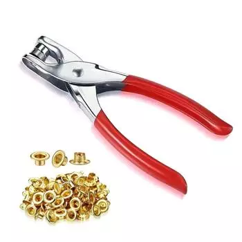 Металлические Металлические Плоскогубцы с Люверсами Пресс-Клещи НОВЫЙ Набор Плоскогубцев для Люверсов Для Кожи Ткани B