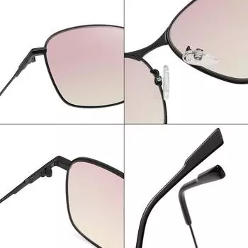 Металлические модные солнцезащитные очки, женские солнцезащитные очки, тонкая оправа из нержавеющей стали, уличные очки для стрельбы, женские очки