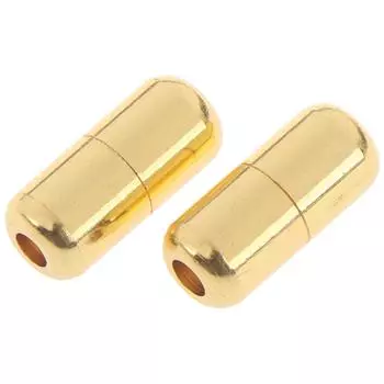 Металлические наконечники на шнурки золотой