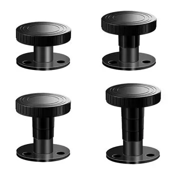 Металлические ножки для мебели, износостойкие, регулируемые, для ящика для хранения, ножки для шкафа, устойчивые к царапинам