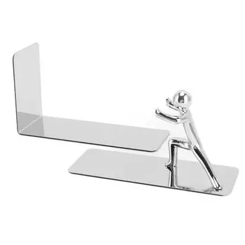 Металлические подставки для книг Kung Fu Man Design Прочные нержавеющие металлические высокоустойчивые подставки для книг для домашнего офиса