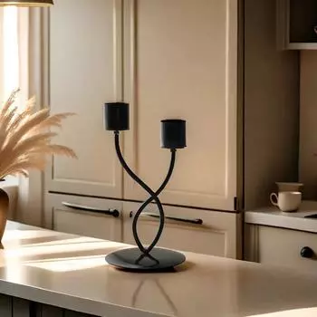 Металлические подсвечники в европейском стиле, простые свадебные украшения, бар, вечеринка, декор для гостиной, домашний стол, подсвечник