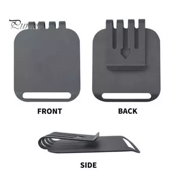 Металлические посадочные площадки для сумок для гольфа Стальной зажим для магнитных принадлежностей для гольфа Дальномерное полотенце Органайзер для сумок для гольфа для мужчин и женщин C