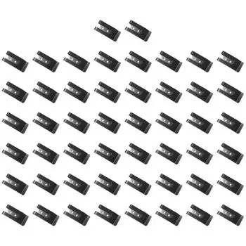 Металлические пряжки для поясного ремня, зажим для ножен, застежка для кармана, крючок для ключей (черный)