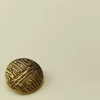 Металлические пуговицы в стиле ретро Сяосян, полосатые черные, декоративные пуговицы под старинное серебро и бронзу, пуговицы для льняной одежды 1 #[old crossbar bronze] * 28L = 18.0 MM