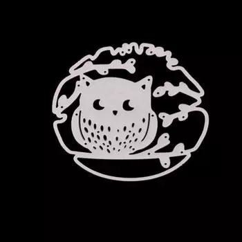 Металлические штампы для резки сова птица вырезать своими руками скрапбукинг бумага ремесло тиснение нож форма лезвие штамп для вырубки серебряный