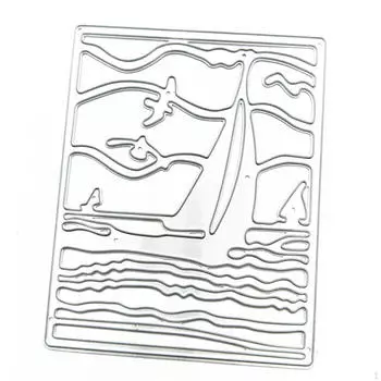 Металлические штампы для тиснения, шаблон трафарета для фотоальбома, бумага для скрапбукинга