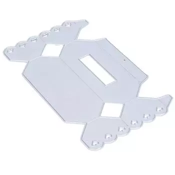 Металлические штампы для тиснения углеродистой стали бумажная карточка высекальная машина для бумажных поделок подарок B