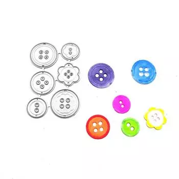 Металлические штампы с шестью застежками, цветочная одежда, украшенные вырезы, сделай сам, скрапбукинг, бумага, ремесло, тиснение, нож, форма, лезвие, штамп для штамповки серебряный