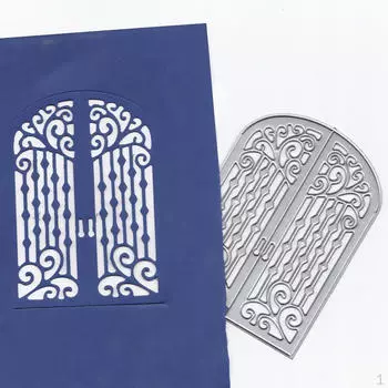 Металлические штампы, трафарет, форма двери, сделай сам, скрапбук, фотоальбом, декор карты