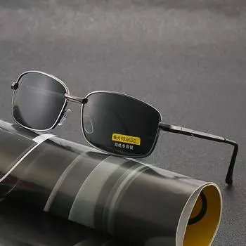 Металлические солнцезащитные очки Поляризационные очки Очки Унисекс Солнцезащитные очки