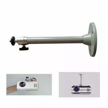 Металлические вращающиеся мини-кронштейны для проекторов, настенное и потолочное крепление, моноподы для камеры, держатель для проектора, подставка