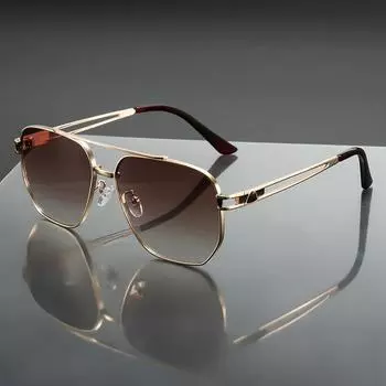 Металлические высококачественные мужские солнцезащитные очки, модные и стильные солнцезащитные очки для вождения и солнцезащитные очки с защитой от ультрафиолета
