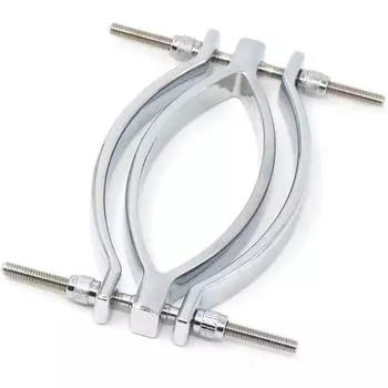 Металлические зажимы для половых губ, экзотические аксессуары, зажимы для киски половых губ, массажер для стимуляции клитора, влагалище, зеркало, секс-игрушки, анальный расширитель для мужчин type B