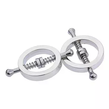 Металлические зажимы для сосков, зажимы для груди, аксессуары 1 pair