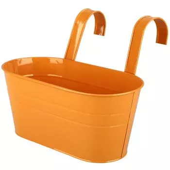 Металлические железные подвесные цветочные горшки простые подвесные цветочные горшки с 2 крючками для украшения балкона