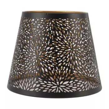 Металлический абажур E26 E27 в стиле «лесное дерево» с выемкой из железа, декоративная крышка абажура с внутренней частью