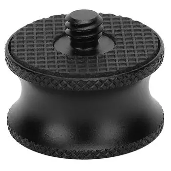 Металлический адаптерный винт для крепления монопода с шаровой головкой для штатива камеры (3/8 Женский на 1/4 Мужской)