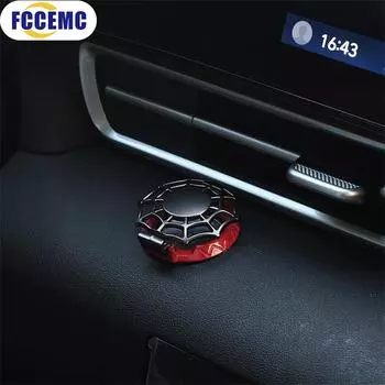 Металлический автомобильный защитный чехол для запуска одной кнопкой, декоративный декор для запуска одним щелчком, наклейка на кнопку замка зажигания, автомодернизация
