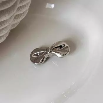 Металлический бант, маленькая шпилька для волос, женская, высокого класса, боковая заколка для ушей, лоб, бесшовная, сломанная, челка, зажим для волос