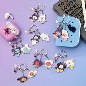 Металлический брелок для ключей BT21 Angel & Villain Edition CHIMMY