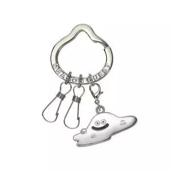 Металлический брелок для ключей Slim Smile Hagure Metal серебряный