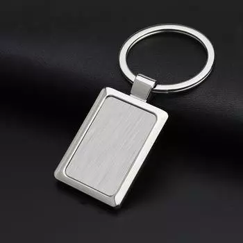 Металлический брелок Пустой брелок из нержавеющей стали Металлический брелок своими руками