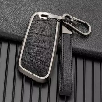 Металлический чехол для ключа Chery Little Ant 22 Models, смешанная партия - черный, коричневый, синий, многоцветный Individual OPP Bag Simple Packing